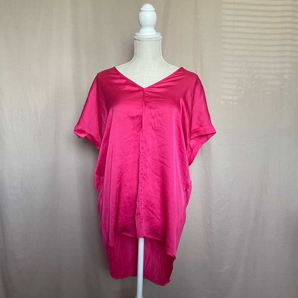 Bright Pink Coral Top